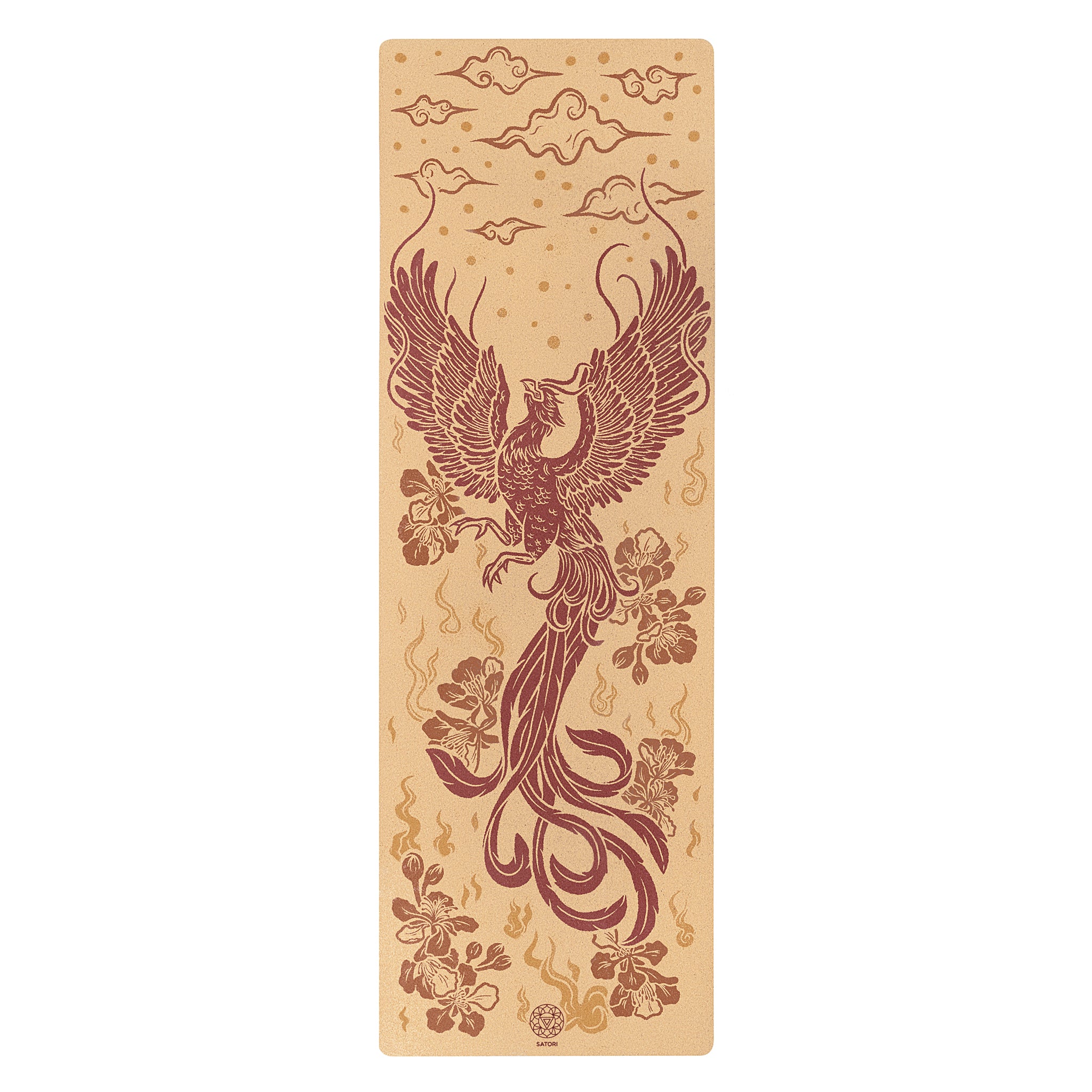 XL Phoenix Cork Yoga Mat (80"x26"x6mm)