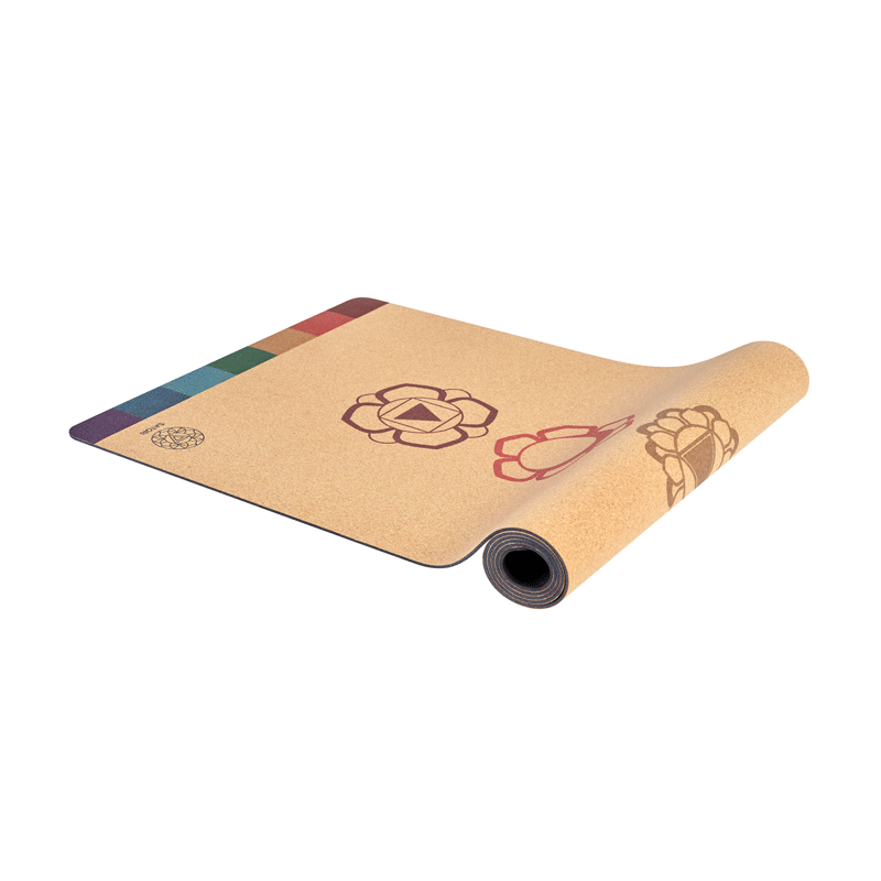 7 Chakras Cork Yoga Mat - Satori Concept
