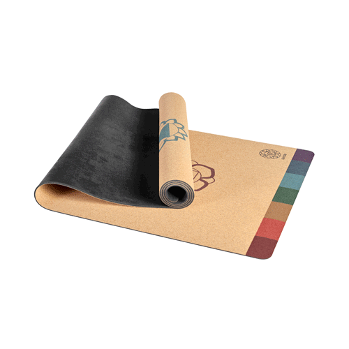 7 Chakras Cork Yoga Mat - Satori Concept