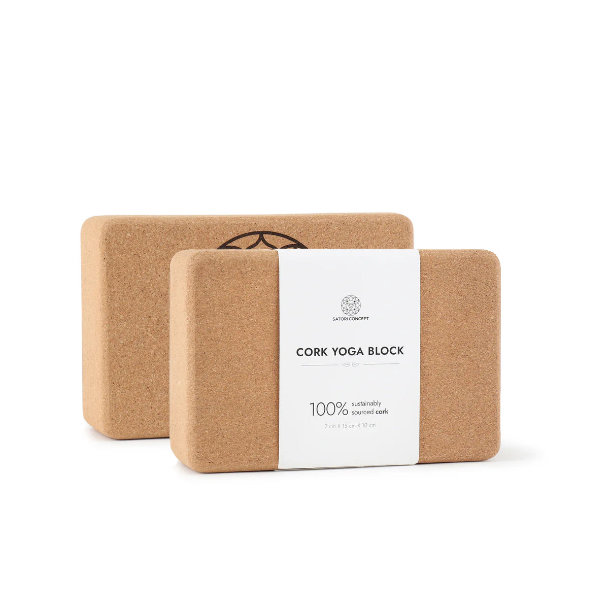 Cork yoga blocks