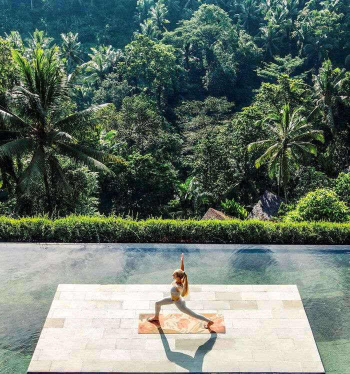 Garden of Flower Cork Yoga Mat - Satori Concept