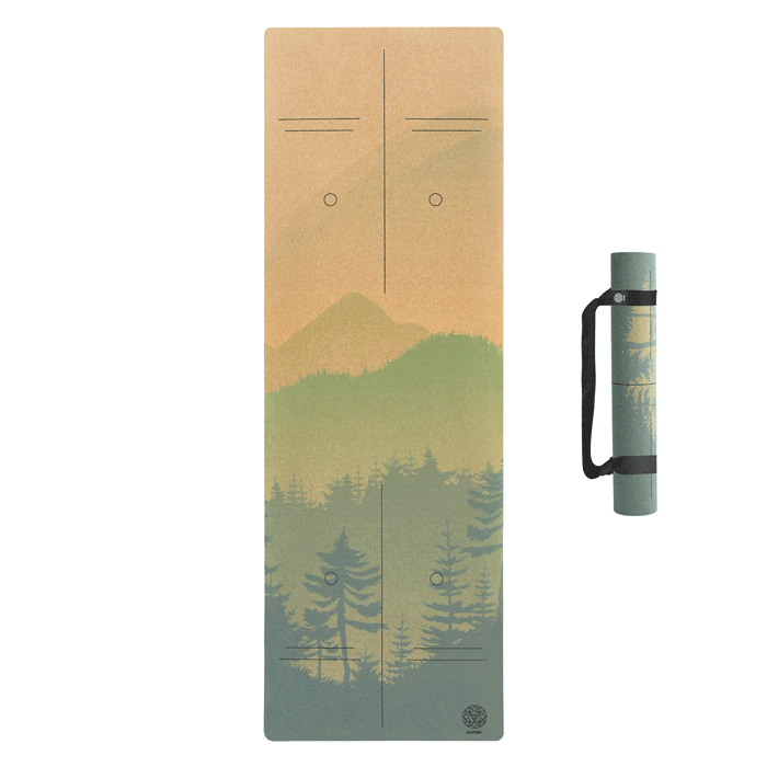 Cork yoga mat eco friendly hotsell
