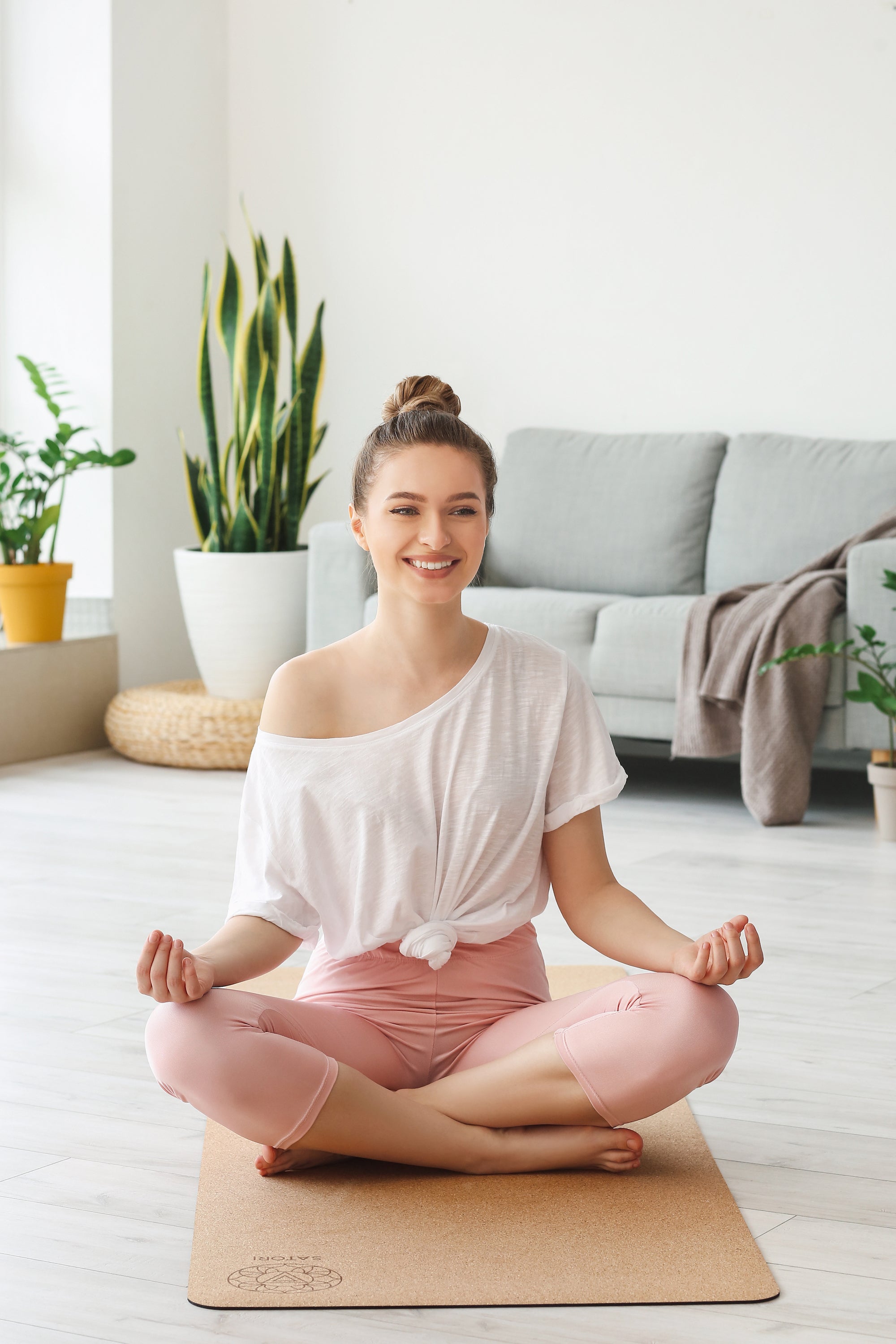 Floating Lotus Pose