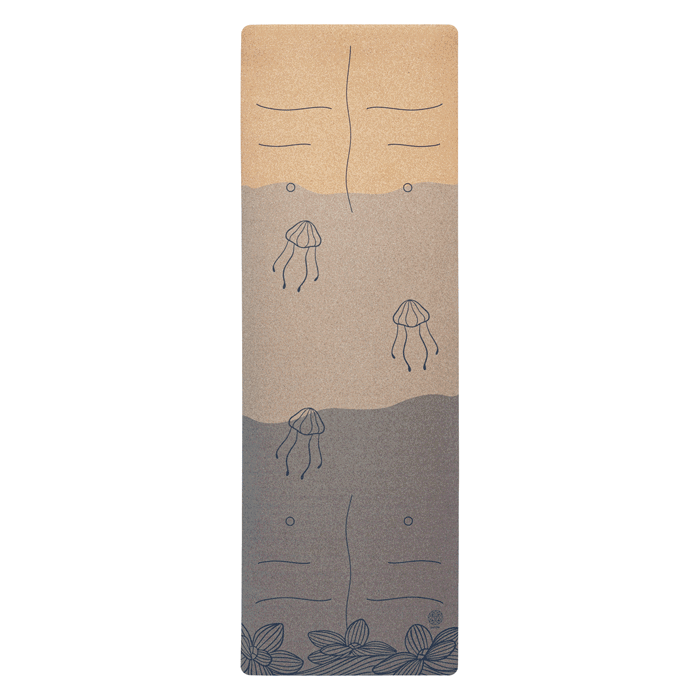 Go with the Flow Cork Yoga Mat - Satori Concept 