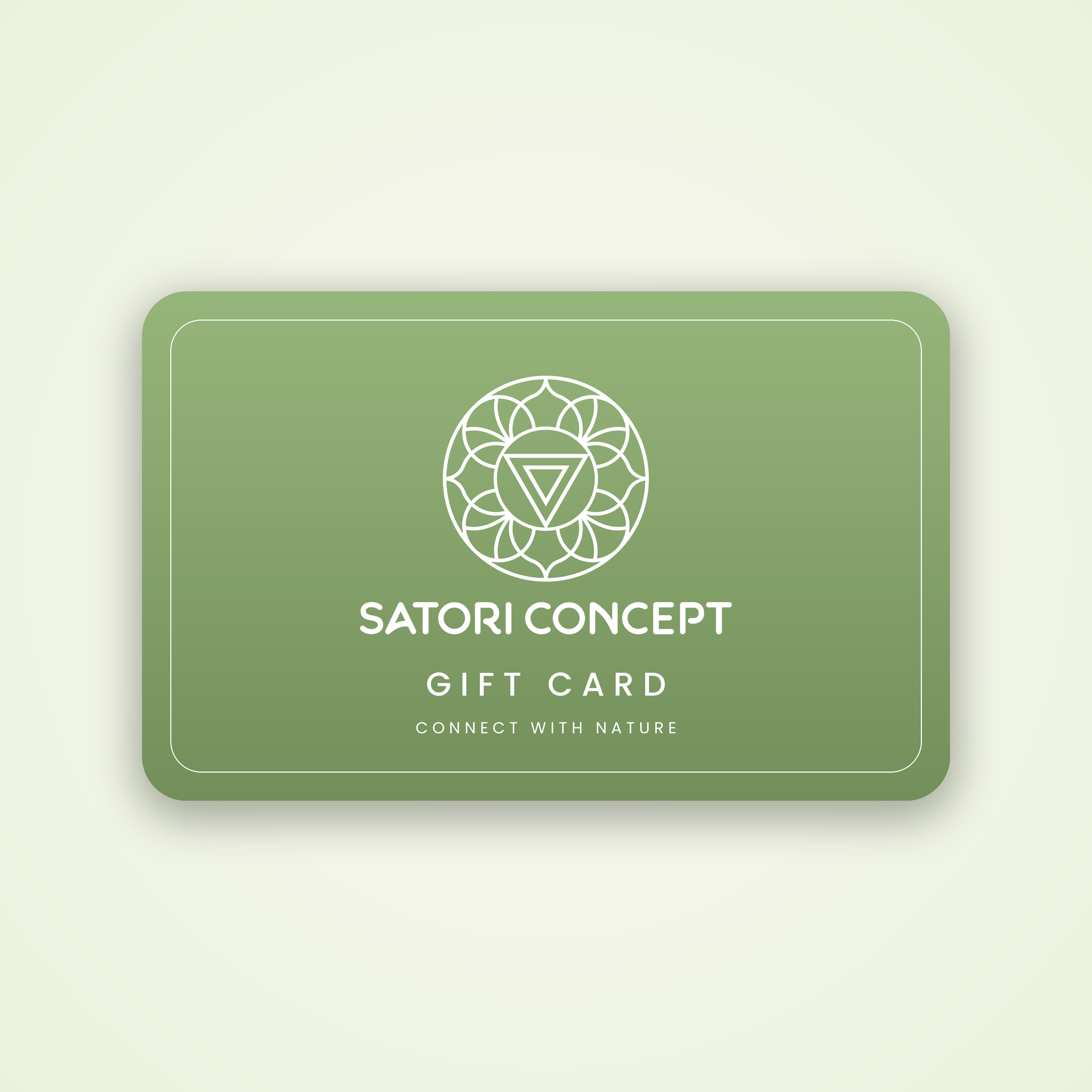 Satori Concept gift card