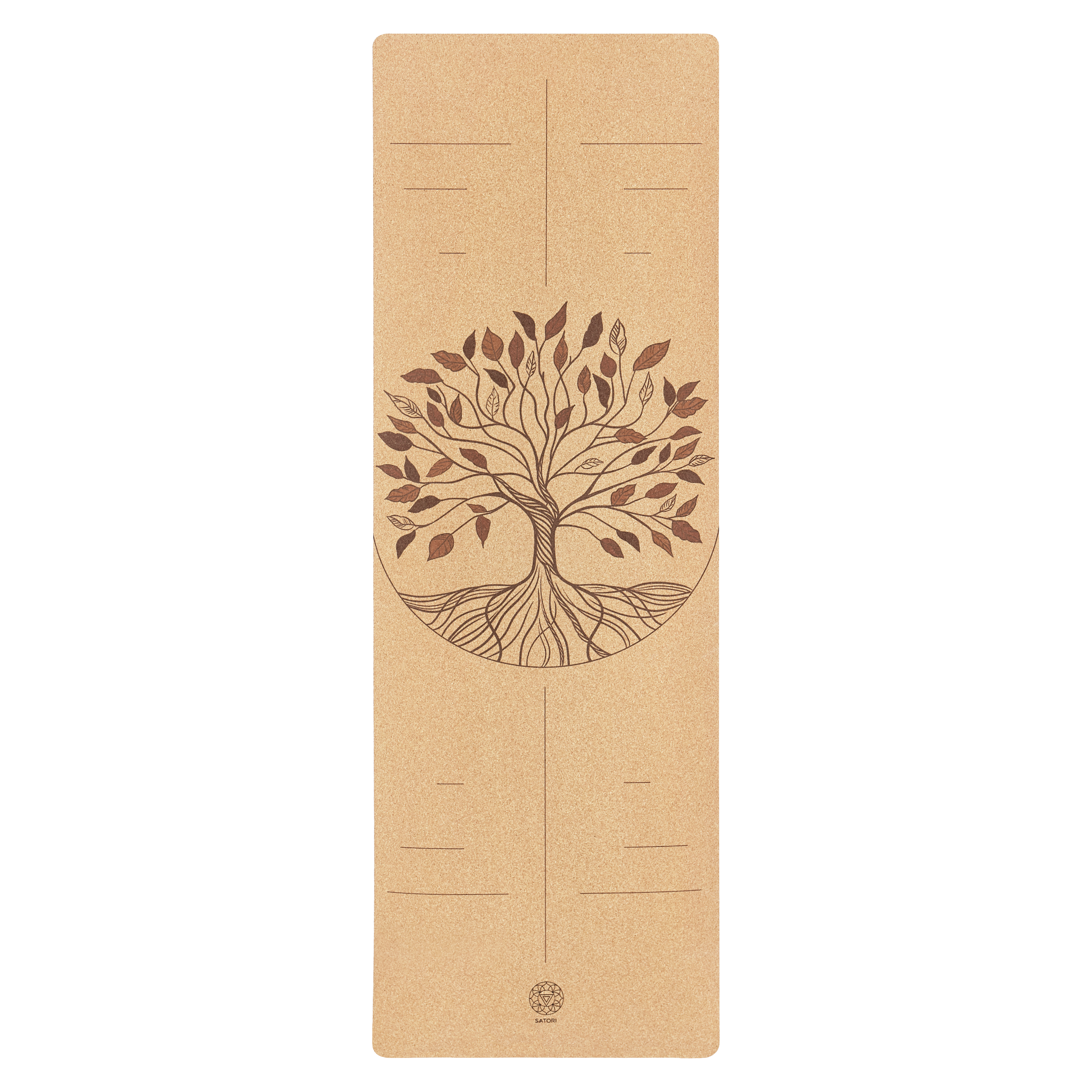 Tree Of Life SatoriConcept Cork Yoga Mat