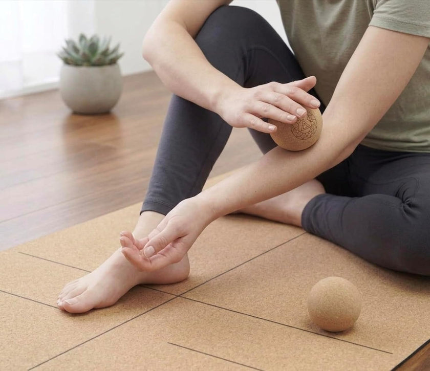 Cork Massage Ball (set of 2)