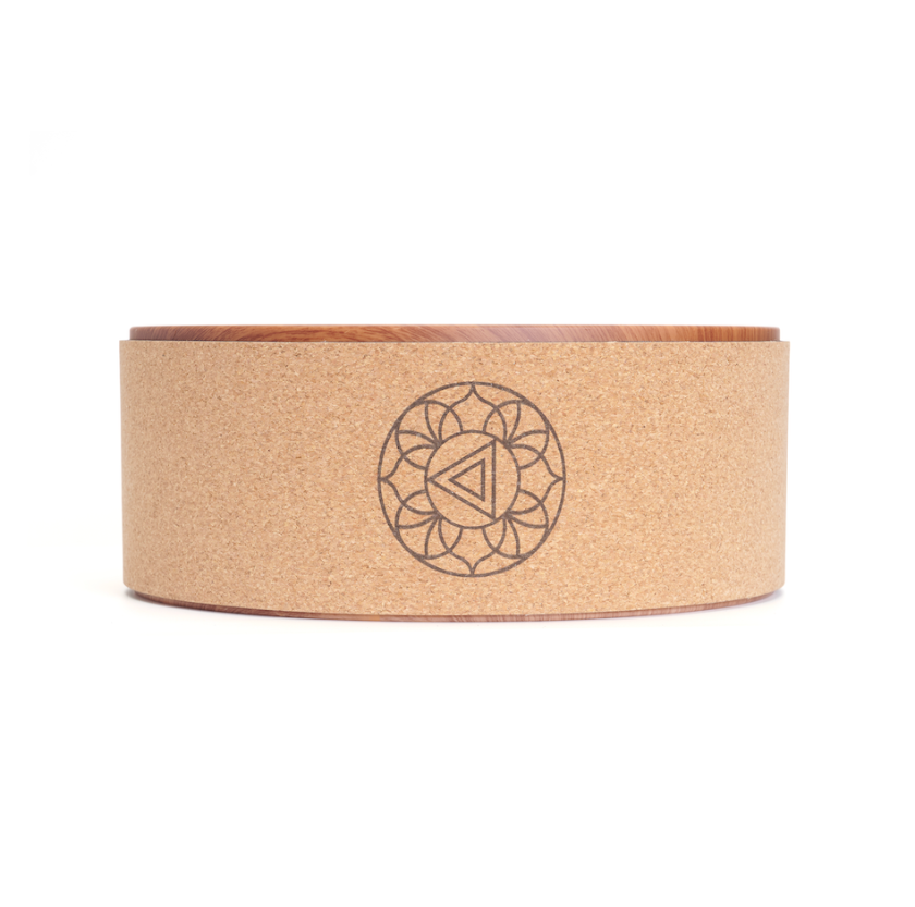 Cork Yoga Wheel