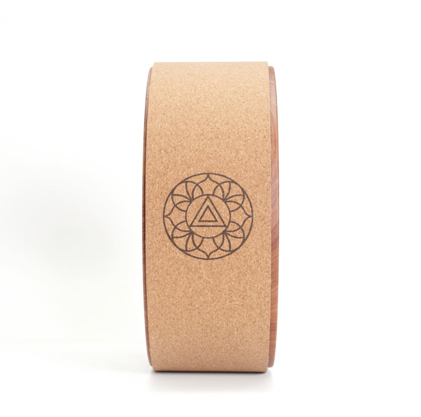 Cork Yoga Wheel